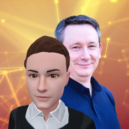 Picture of Reverend Ian Kirk and his VRChat avatar